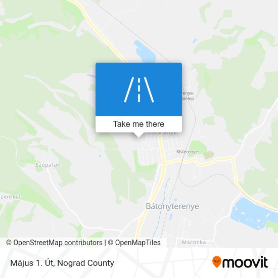 Május 1. Út map