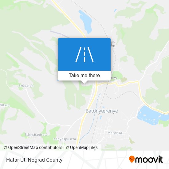 Határ Út map
