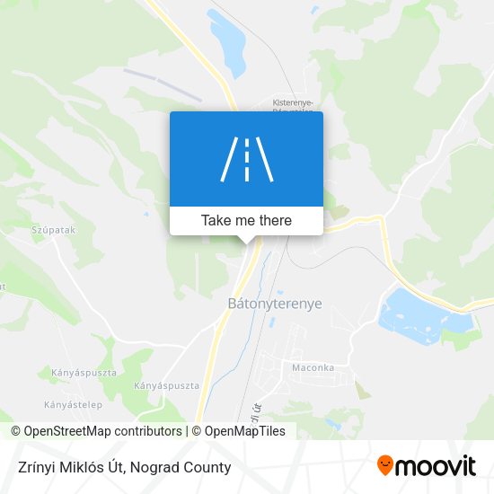 Zrínyi Miklós Út map