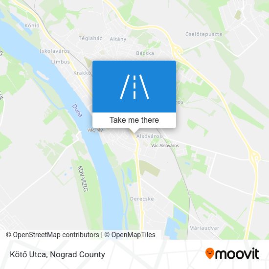 Kötő Utca map