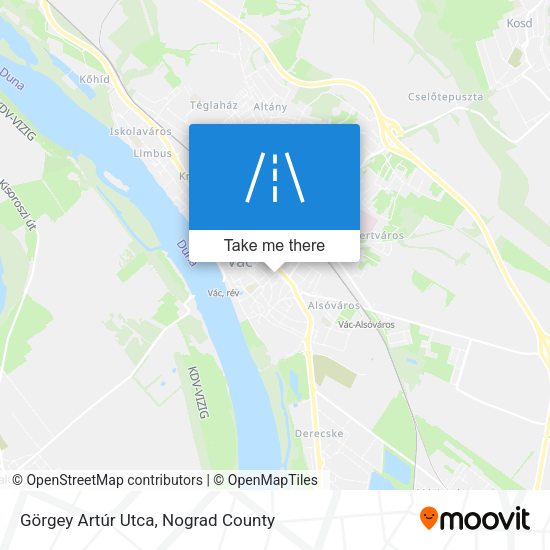 Görgey Artúr Utca map