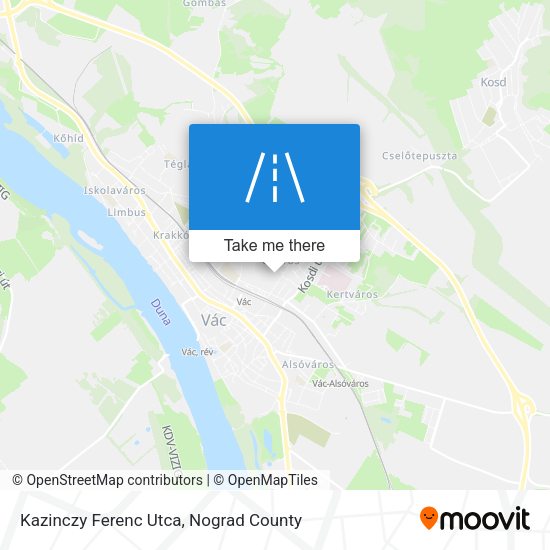 Kazinczy Ferenc Utca map