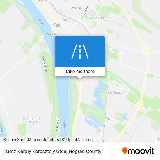 Götz Károly Keresztély Utca map