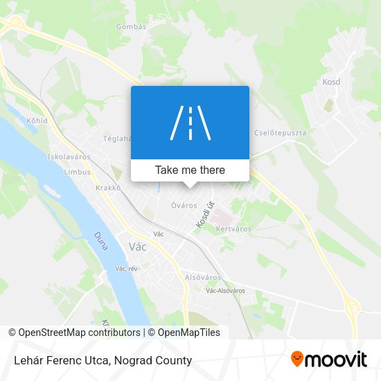 Lehár Ferenc Utca map