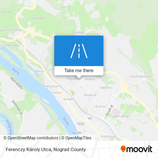 Ferenczy Károly Utca map