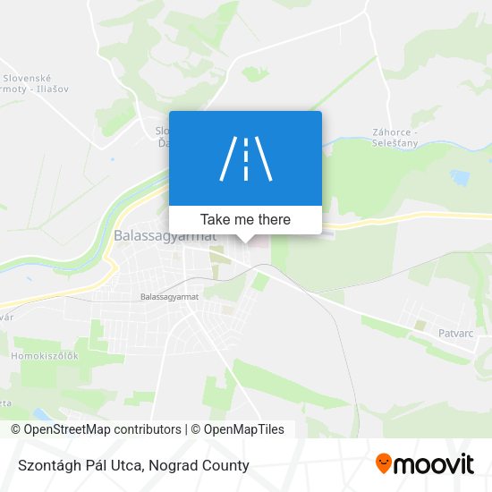 Szontágh Pál Utca map