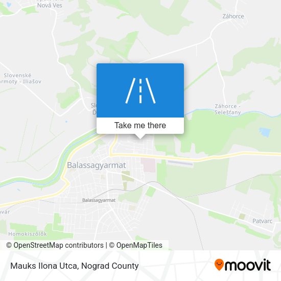 Mauks Ilona Utca map