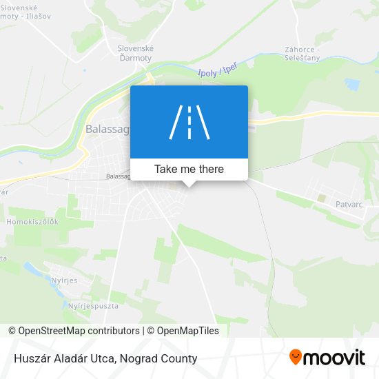 Huszár Aladár Utca map