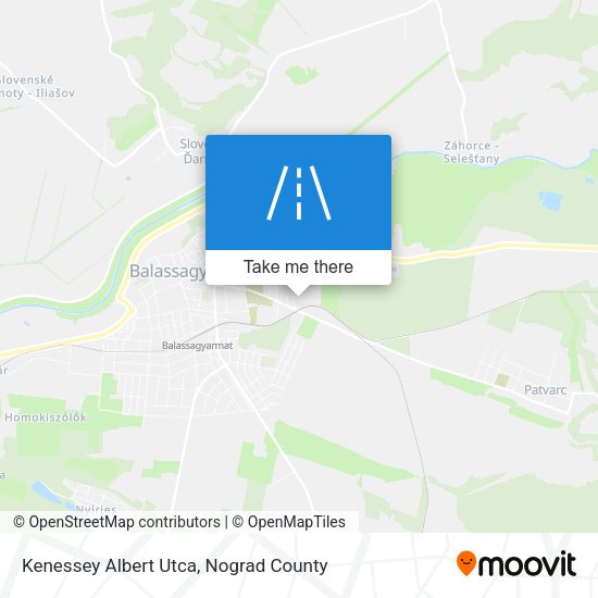 Kenessey Albert Utca map