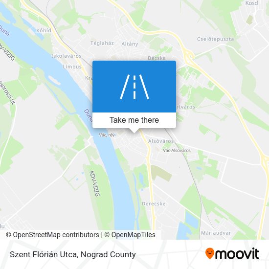 Szent Flórián Utca map