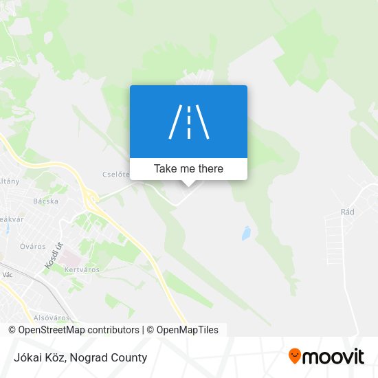 Jókai Köz map