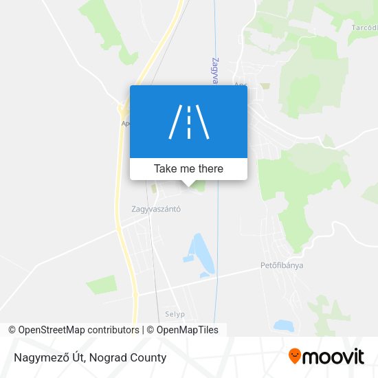 Nagymező Út map