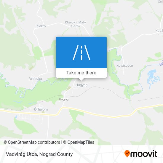 Vadvirág Utca map