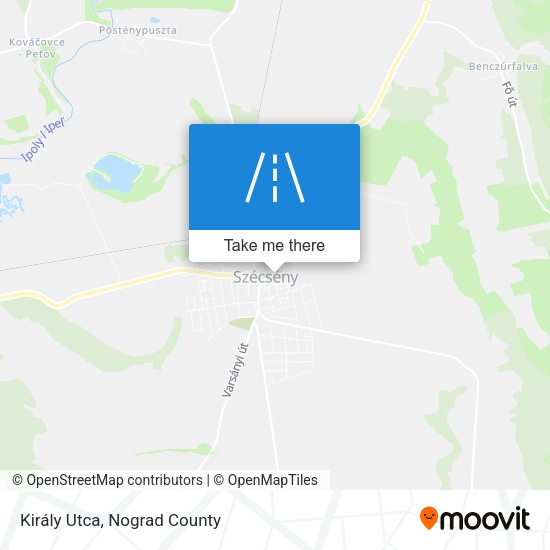 Király Utca map
