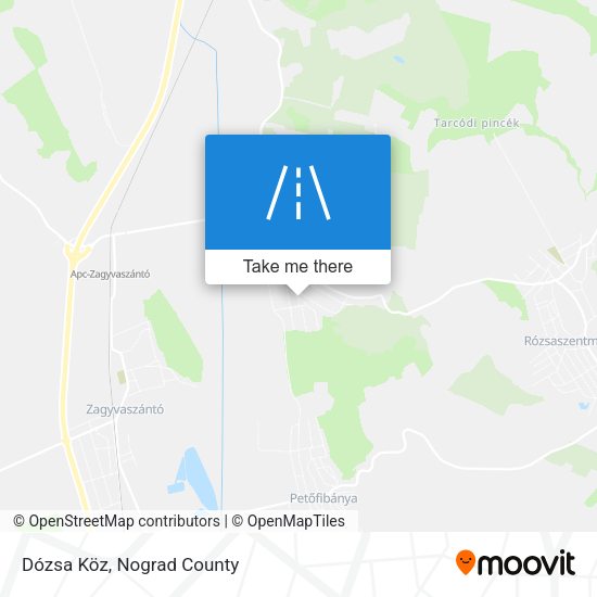 Dózsa Köz map