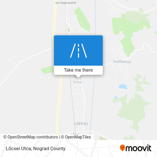 Lőcsei Utca map