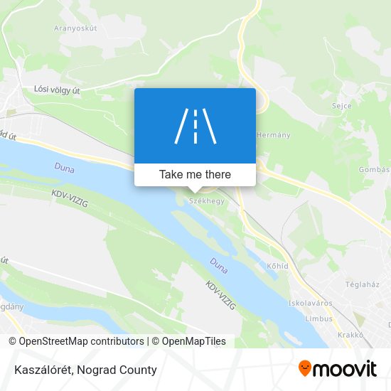 Kaszálórét map