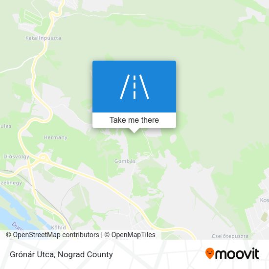 Grónár Utca map