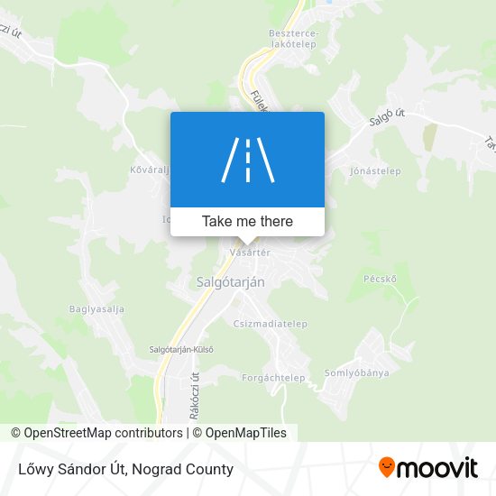 Lőwy Sándor Út map