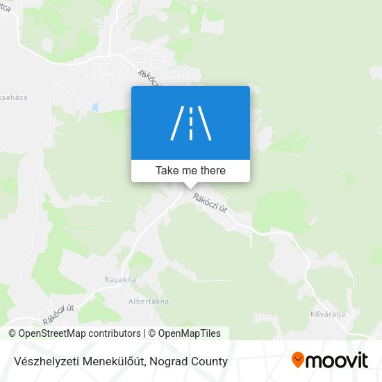 Vészhelyzeti Menekülőút map