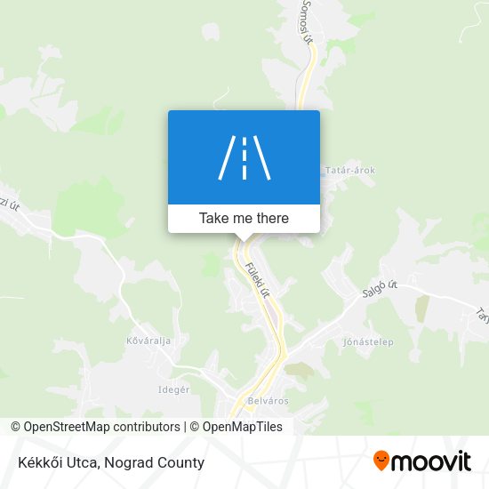 Kékkői Utca map