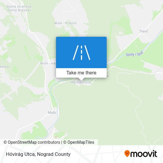 Hóvirág Utca map