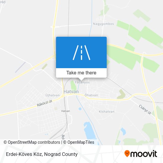 Erdei-Köves Köz map