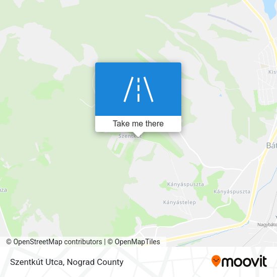 Szentkút Utca map