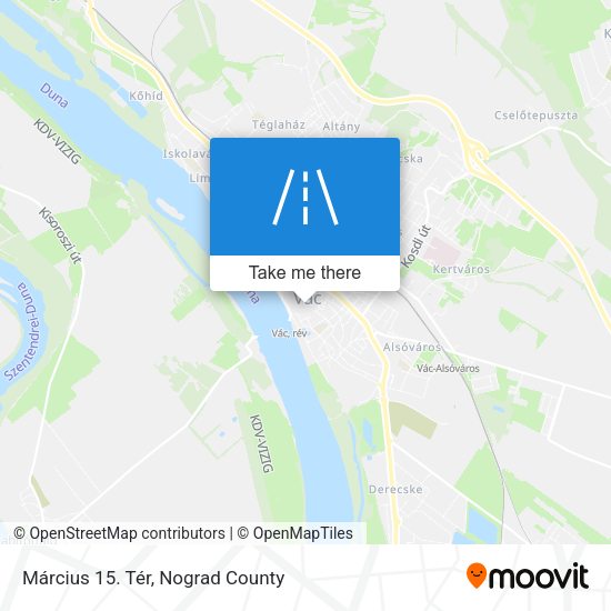 Március 15. Tér map