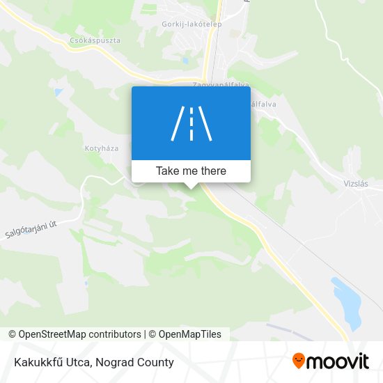 Kakukkfű Utca map