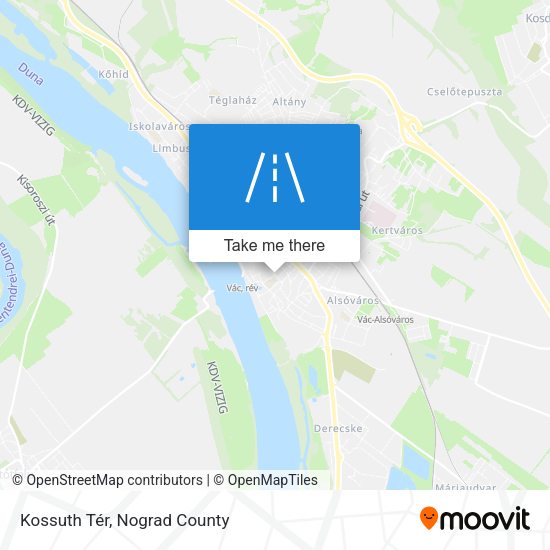 Kossuth Tér map