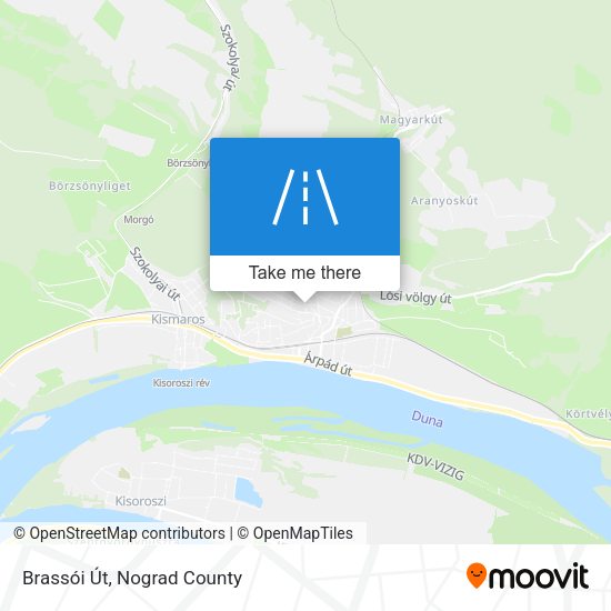 Brassói Út map