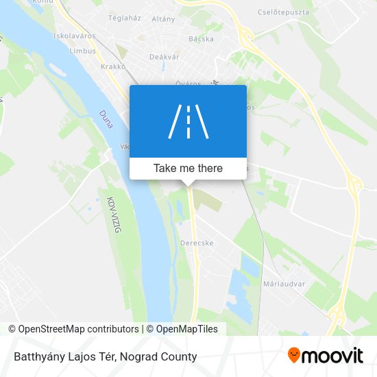 Batthyány Lajos Tér map