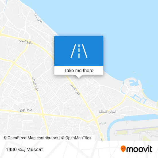 سكة 1480 map