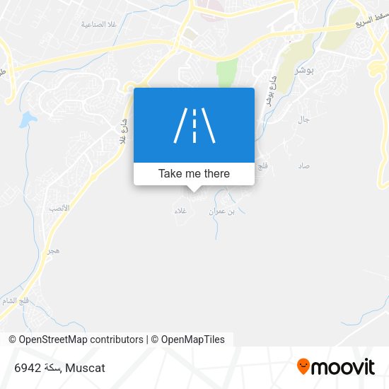 سكة 6942 map