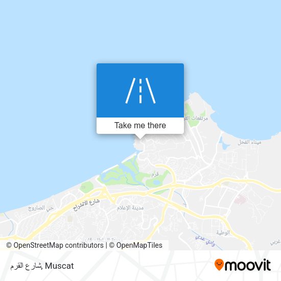 شارع القرم map