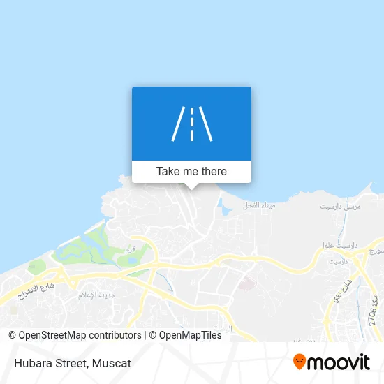 شارع هوبارا map