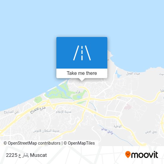 2225 شارع map