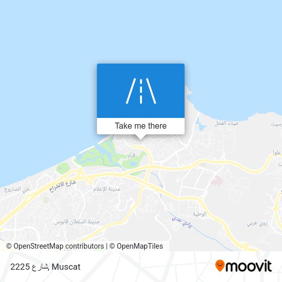 شارع 2225 map