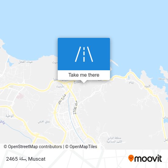 سكة 2465 map