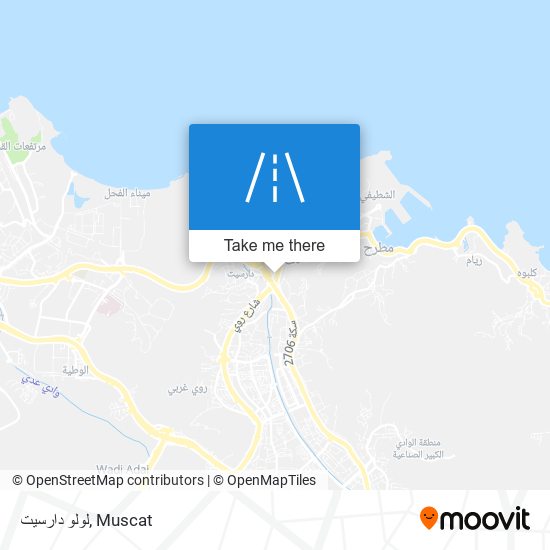 لولو دارسيت map