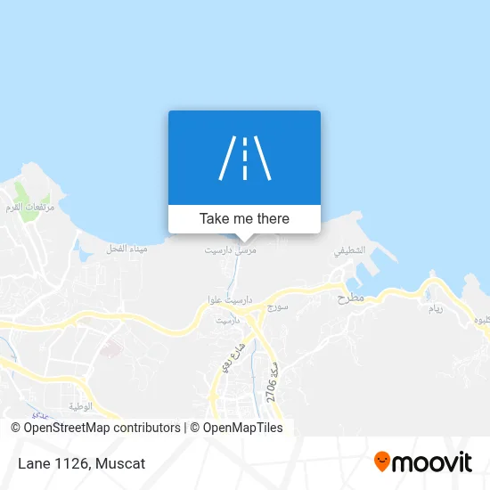 Lane 1126 map