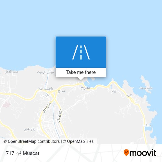 لين 717 map