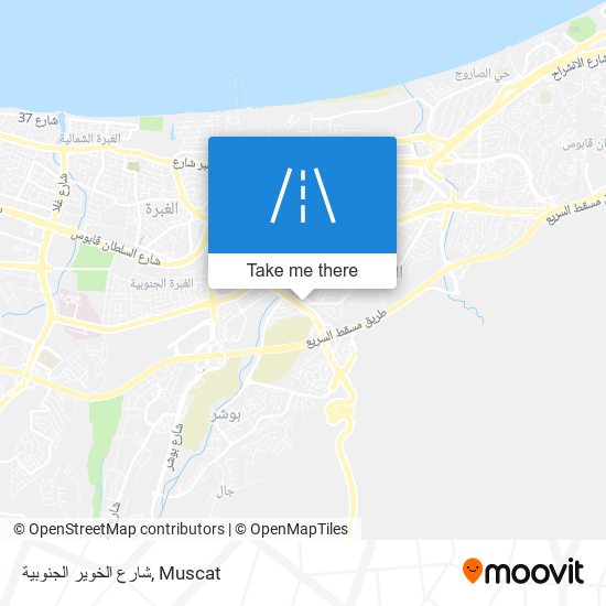 شارع الخوير الجنوبية map