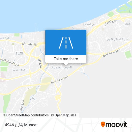4946 شارع map