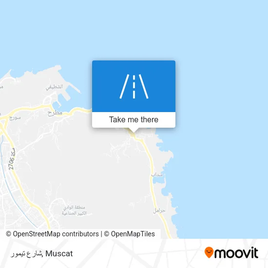 شارع تيمور map