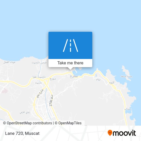 Lane 720 map