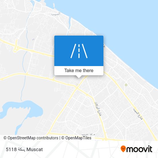 سكة 5118 map