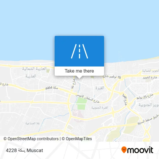 سكة 4228 map