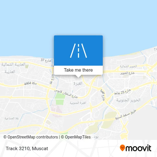Track 3210 map